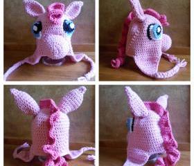 My Little Pony Hat (Size Toddler, Child, or Adult) - most characters available