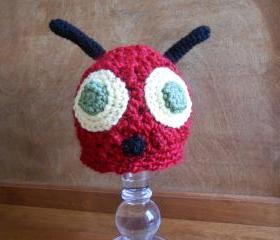 Very Hungry Caterpillar Hat - size 0-3 months, 3-6 months, 6-12 months, or 1-3 years